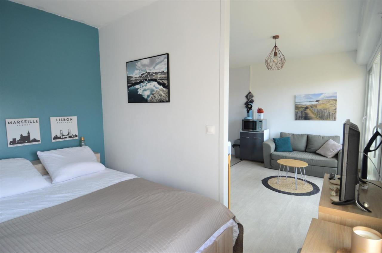 Studio Avec Chambre - Balcon Et A 20M De La Mer Courseulles-sur-Mer Exterior photo